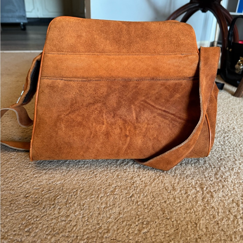 Suede Tan Men's Bag